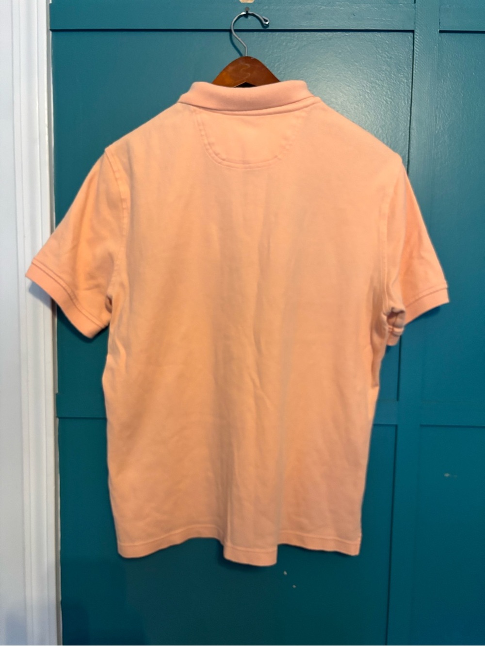 Boca Women’s Peach Short-Sleeve Polo Shirt Size Small 100% Cotton - Picture 3 of 5